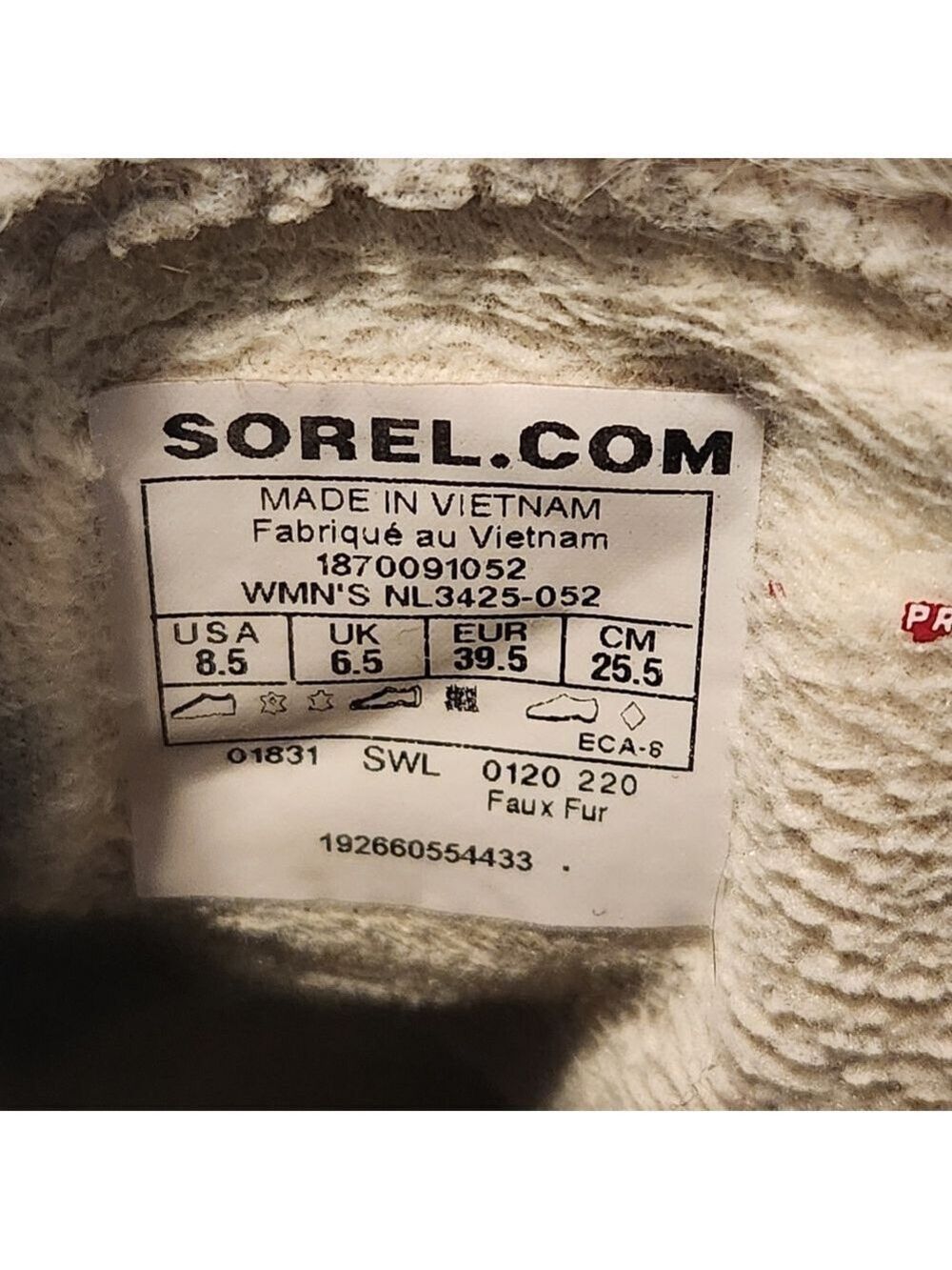 Sorel Tivoli IV Womens Boot Size 8.5 Grey/Quarry - Picture 10 of 12